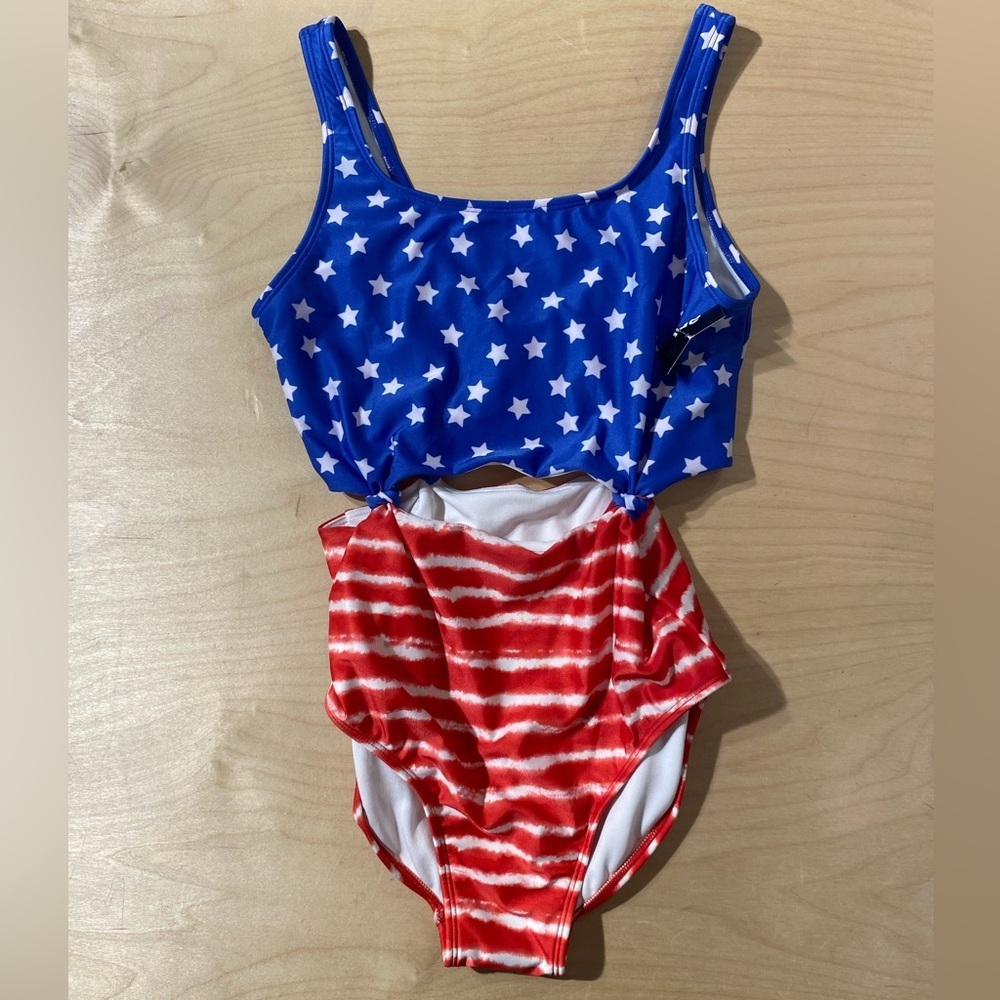 Art Class Blue and Red Swimwear XL (14/16) (OX)